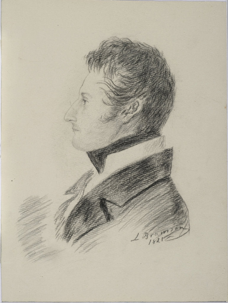 Portrait of Count Matvey Yuryevich Vilyegorsky, 1821 by Ludwig Bramson