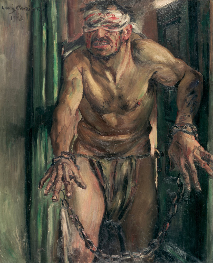 Detail of The Blinded Samson, 1912 by Lovis Corinth