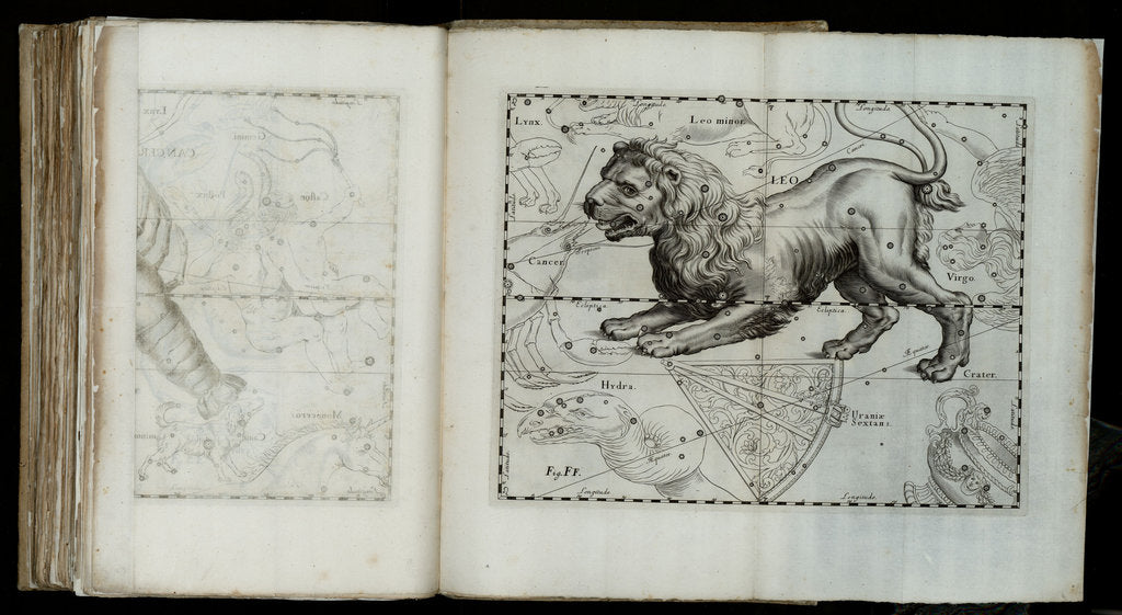 Detail of Prodromus astronomiae, 1690 by Johannes Hevelius