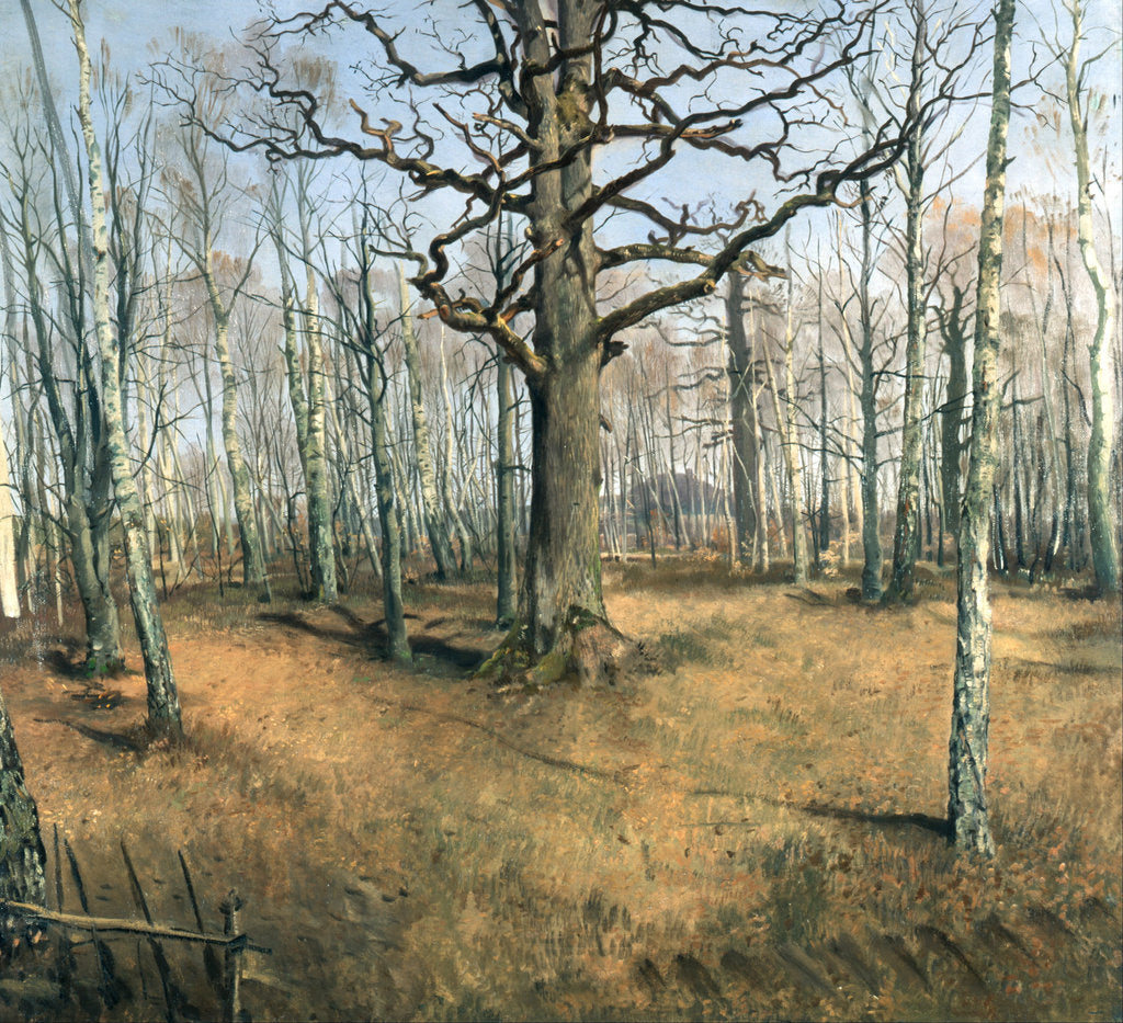 Detail of Wermsdorf Forest, 1859 by Louis Ferdinand von Rayski