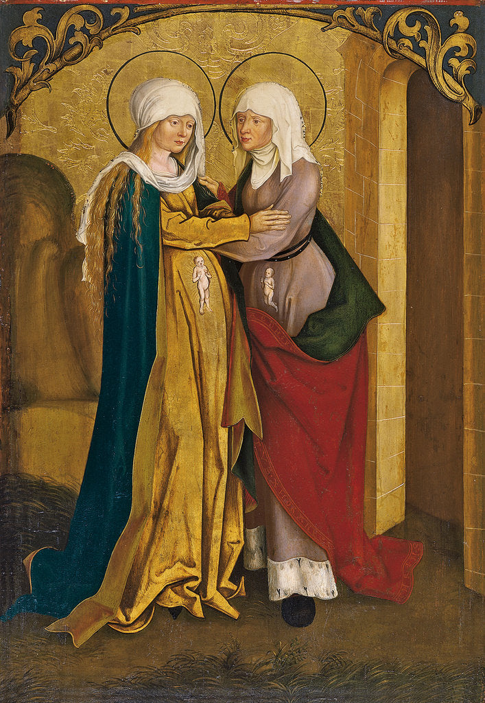 Detail of The Visitation, c. 1505 by Hans Strüb