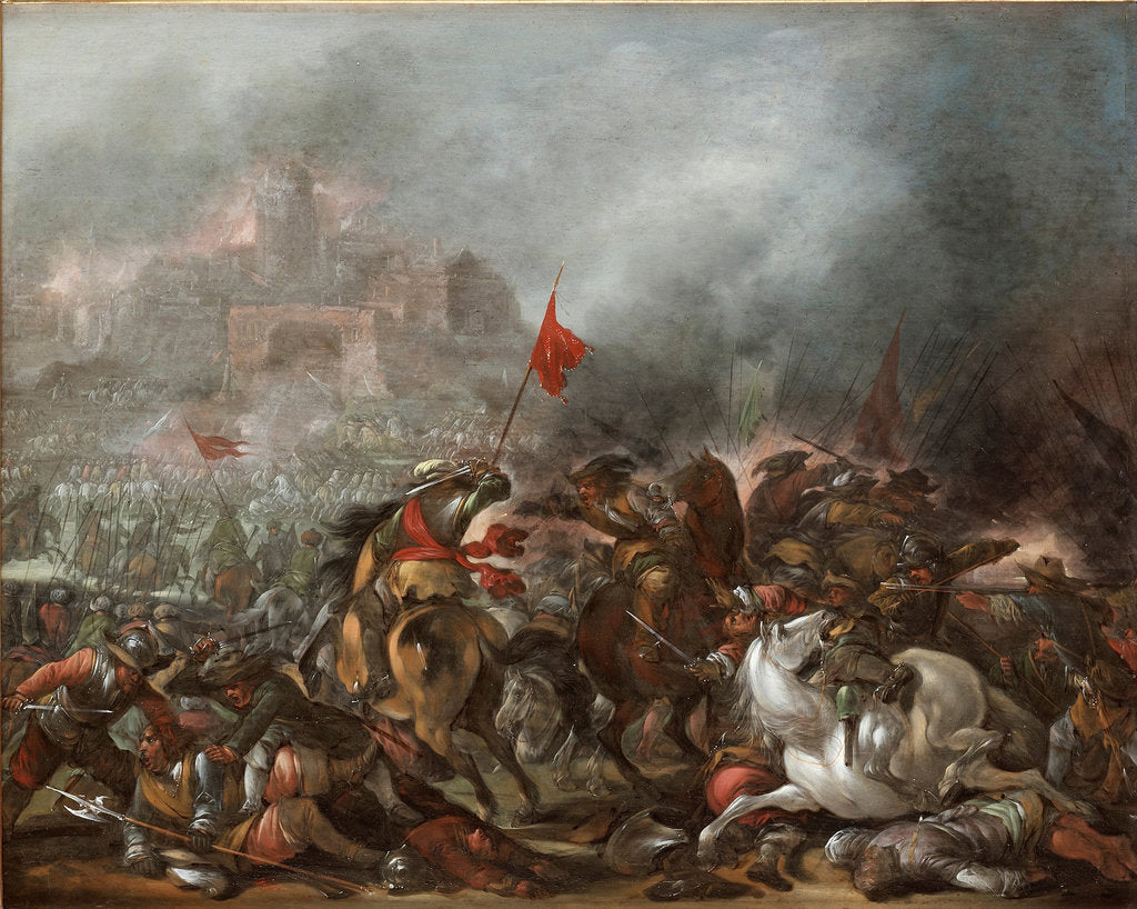 Detail of The Turkish War by Jacob Matthias Weyer