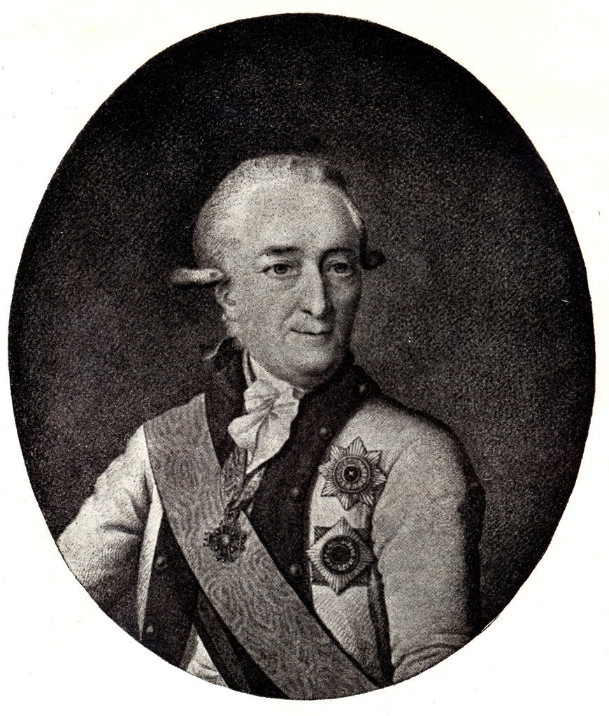 Detail of Portrait of Admiral Vasiliy Chichagov, Early 19th cen by Anonymous