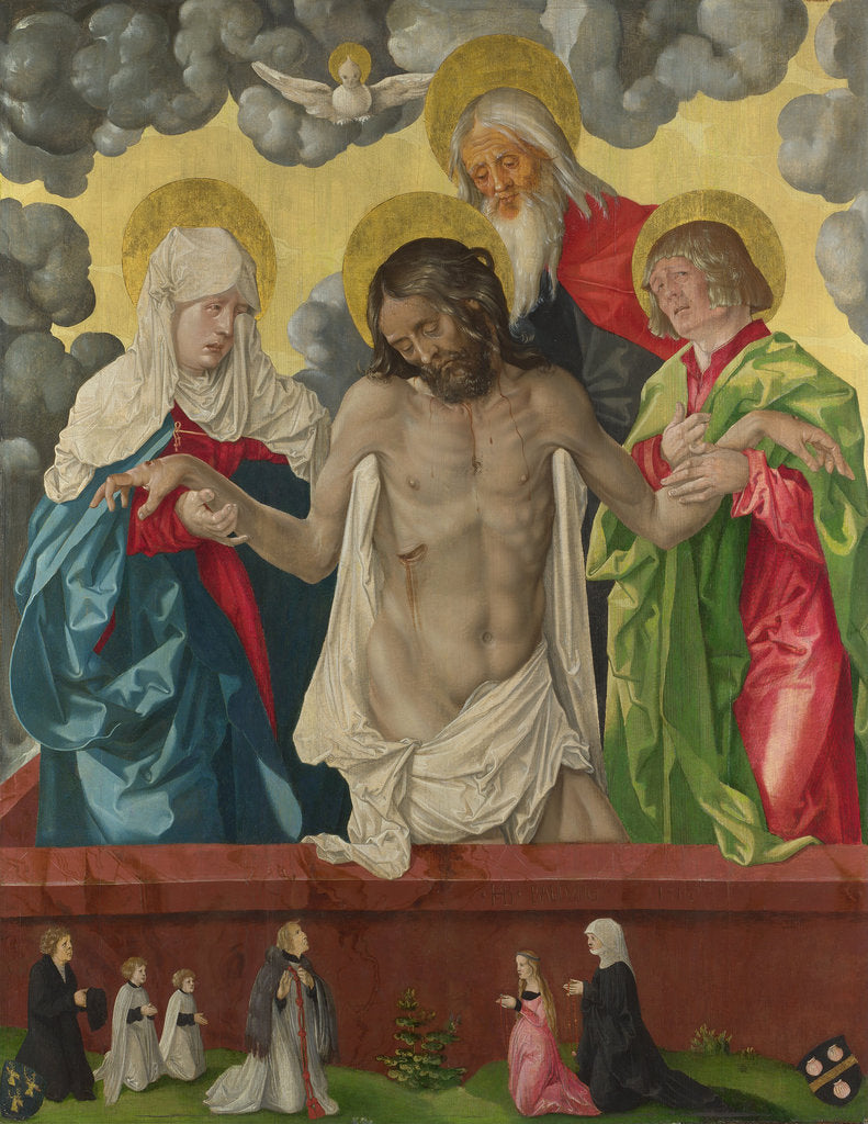 Detail of The Trinity and Mystic Pietà, 1512 by Hans Baldung