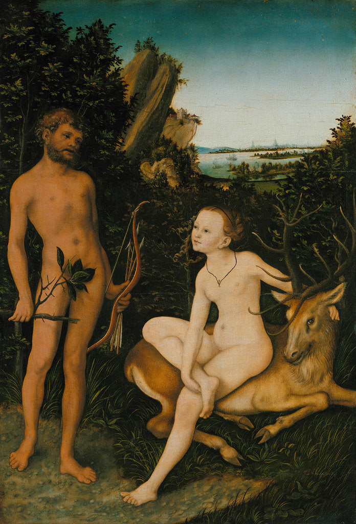Landscape with Apollo and Diana, 1530 by Lucas Cranach the Elder