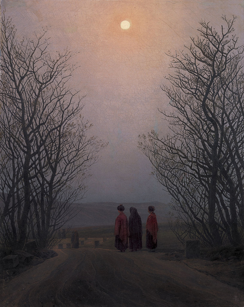 Detail of Easter Morning, between 1828 and 1835 by Caspar David Friedrich
