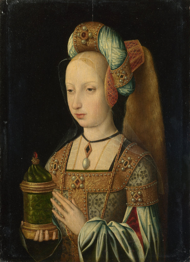 Detail of Mary Magdalene, c. 1510 by Master of the Magdalen Legend