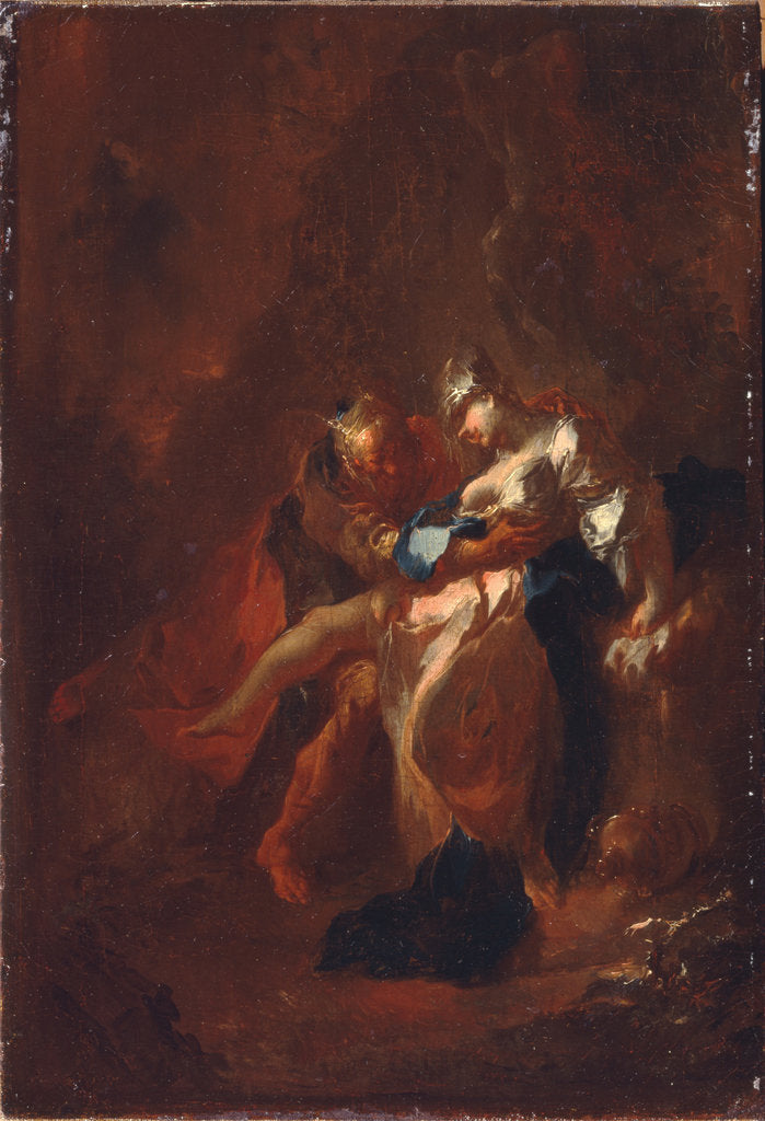 Detail of Judah and Tamar by Franz Anton Maulbertsch