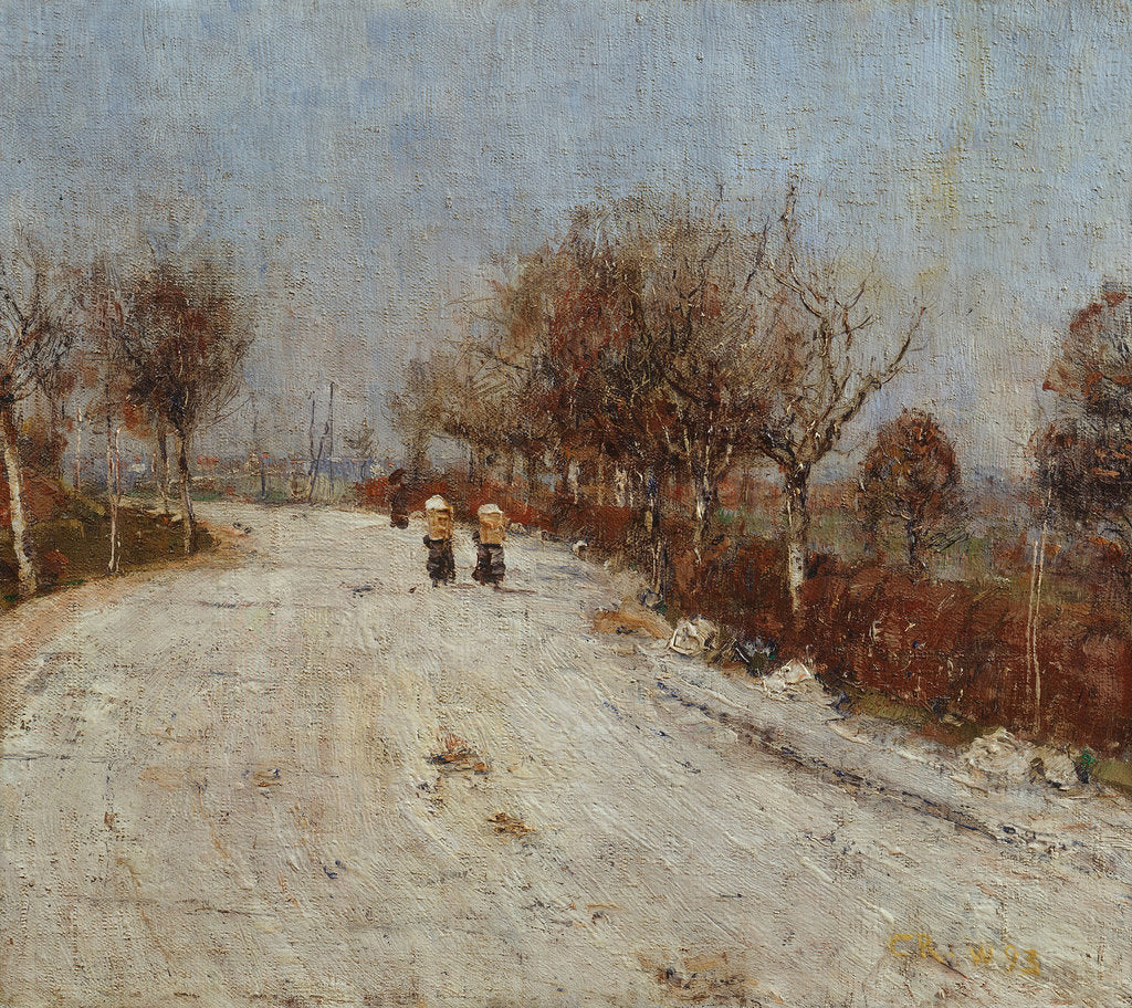 Detail of The Road to Gelmeroda, 1893 by Christian Rohlfs