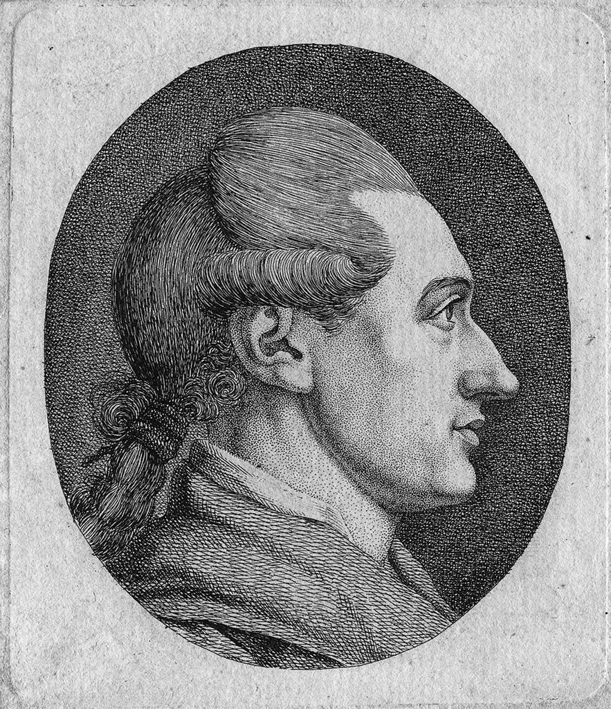 Detail of Portrait of the author Johann Wolfgang von Goethe by Dora Stock