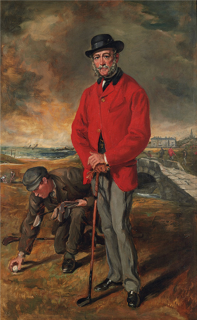 Detail of Portrait of John Whyte-Melville, of Bennochy and Strathkinness by Sir Francis Grant