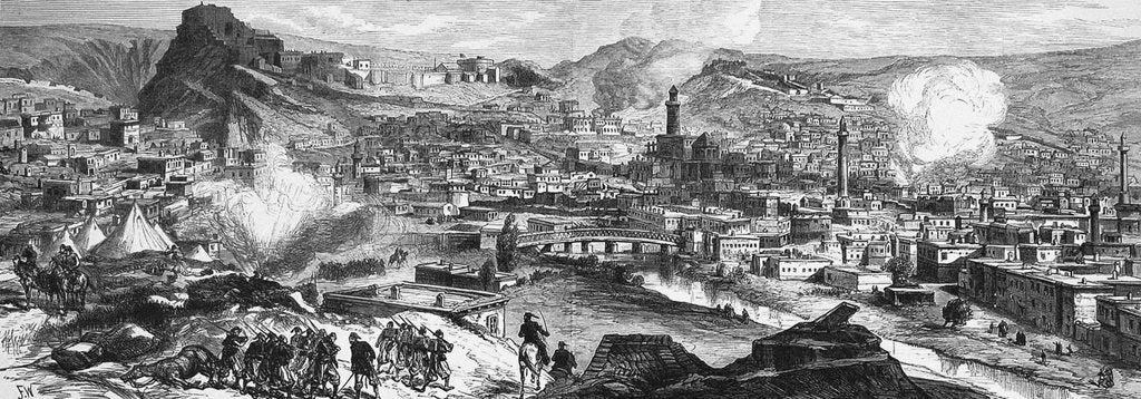 Detail of Viev of Erzurum, 1878 by Arthur Willmore
