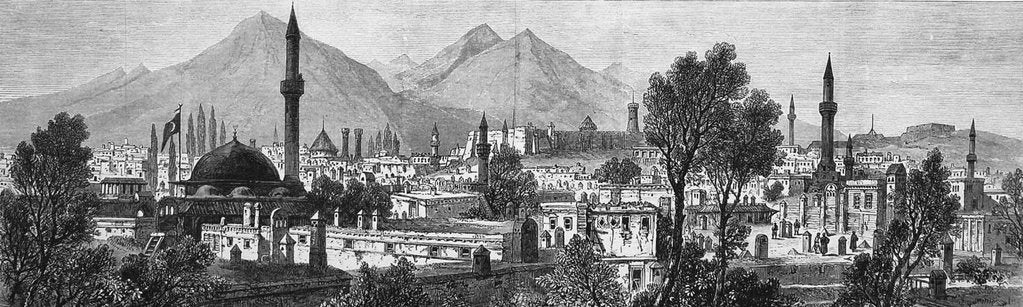 Detail of Viev of Erzurum, 1878 by Arthur Willmore