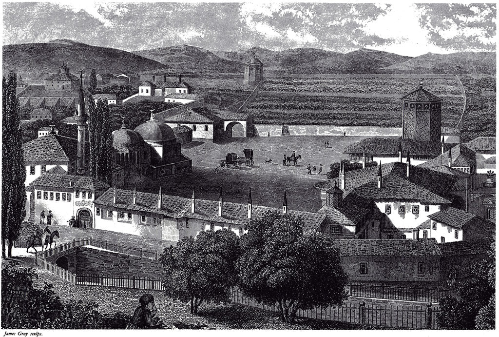 Detail of View of Bakhchisaray, ca 1845 by James 19244