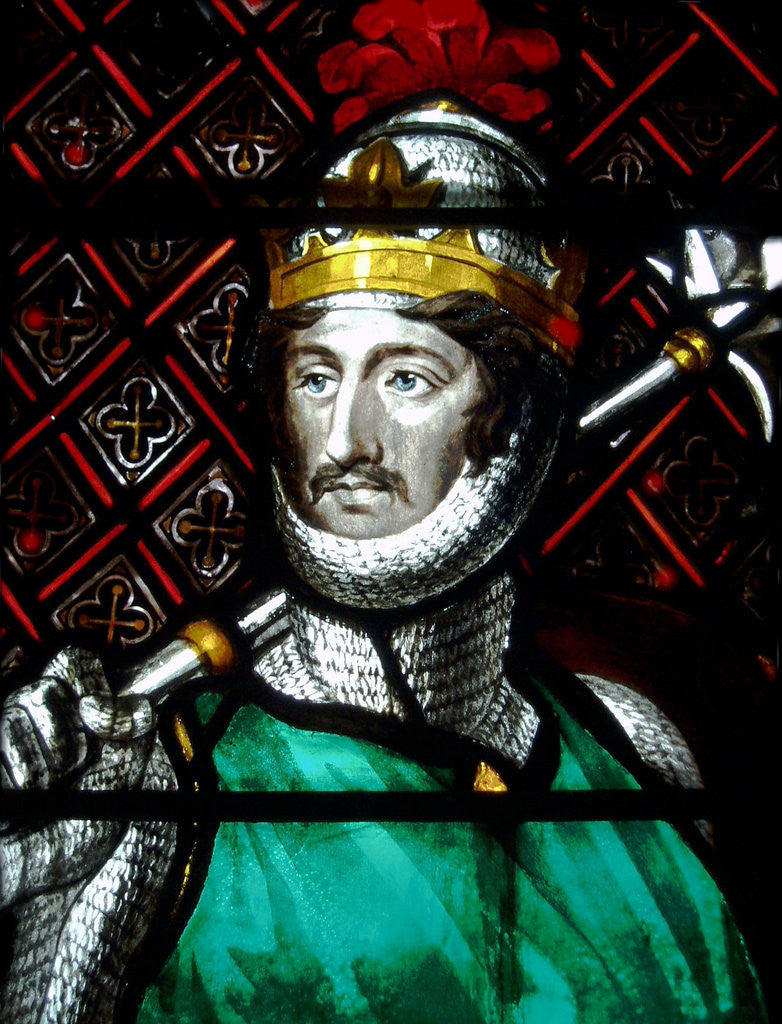 Detail of Richard I the Lionheart by Betton & Evans of Shrewsbury