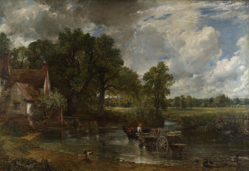 The Hay Wain, 1821 by John Constable