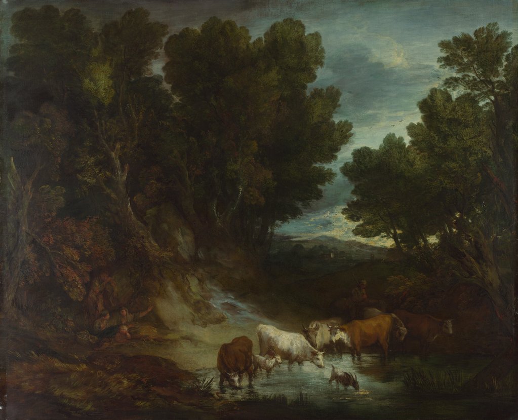 The Watering Place, before 1777 by Thomas Gainsborough