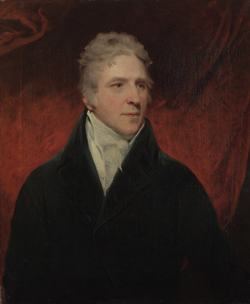 Detail of Sir George Beaumont, 1803 by John Hoppner