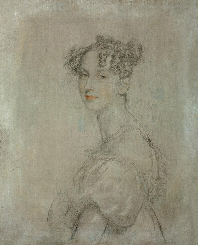 Detail of Portrait of Princess Dorothea von Lieven (Daria Khristoforovna Lieven), née Benckendorff, ca 1812 by Sir Thomas Lawrence