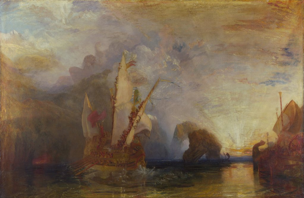 Detail of Ulysses deriding Polyphemus, 1829 by Joseph Mallord William Turner
