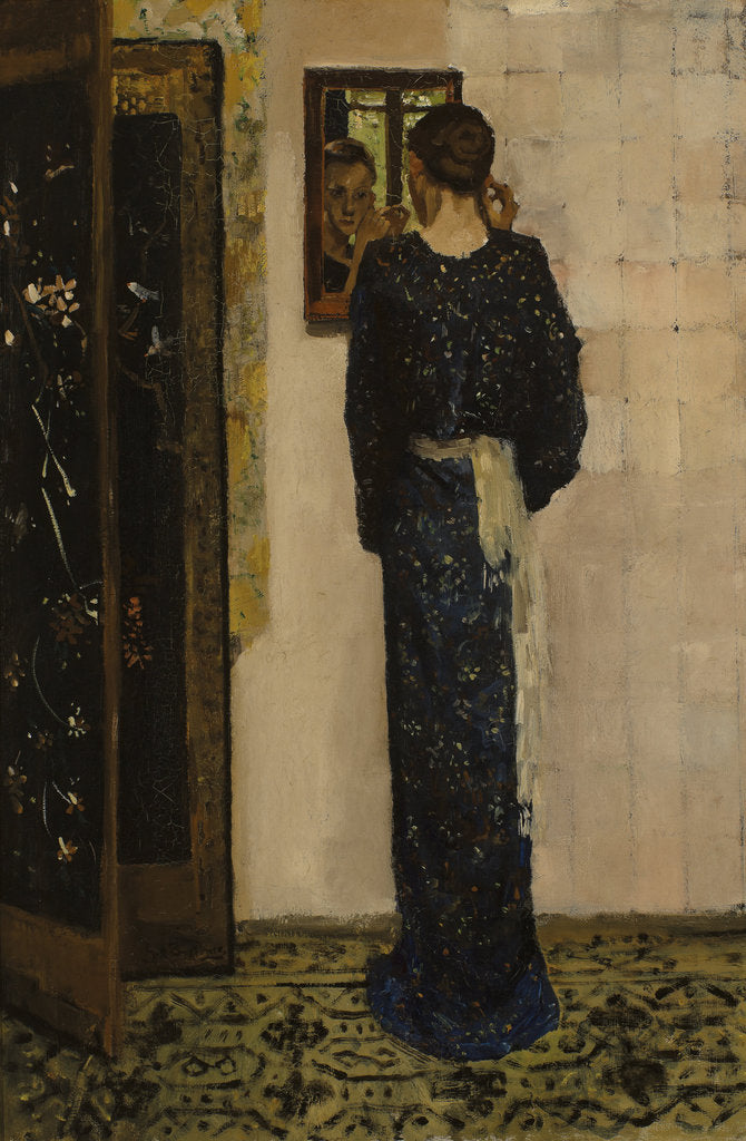 Detail of The Earring, 1893 by George Hendrik Breitner