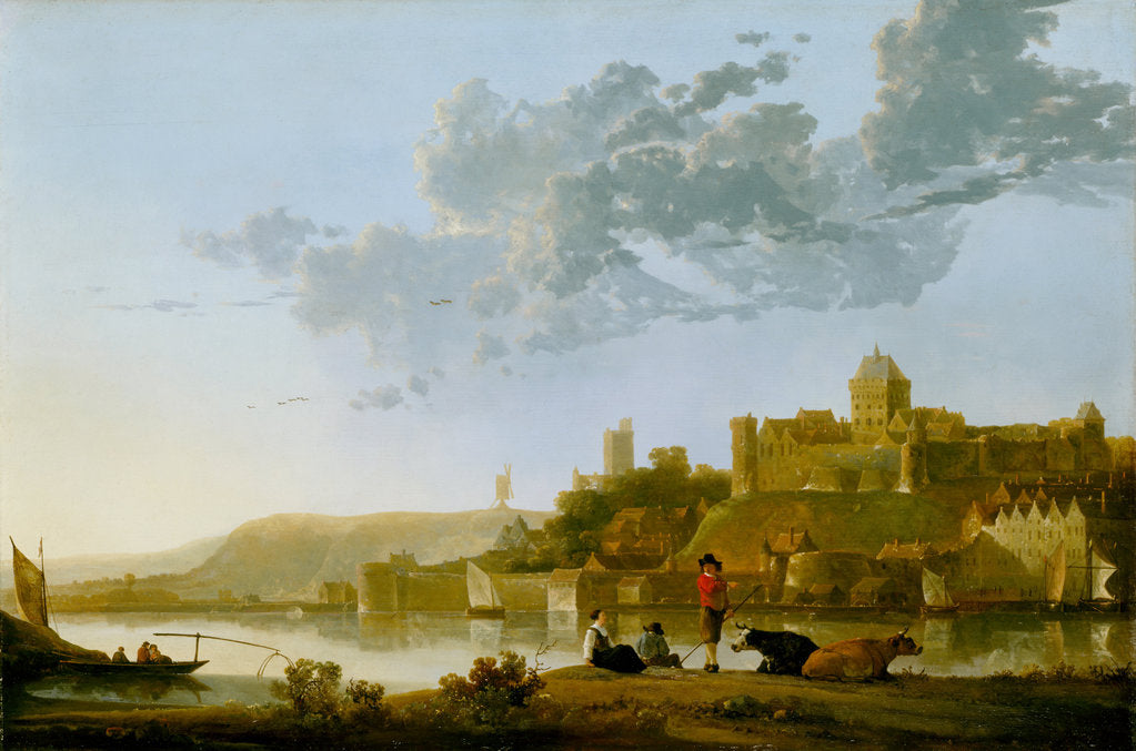 Detail of The Valkhof at Nijmegen, 1652-1654 by Aelbert Cuyp
