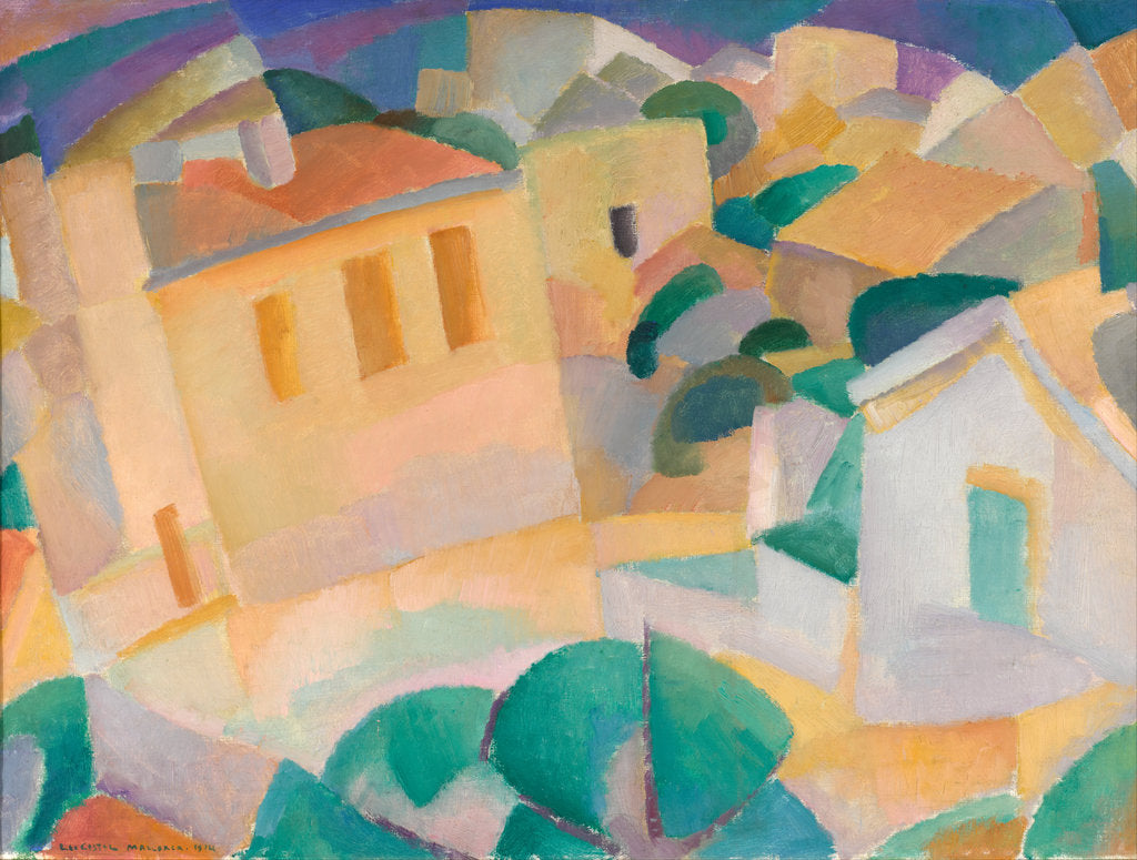 Detail of Mallorca, Terreno, 1914 by Leo Gestel