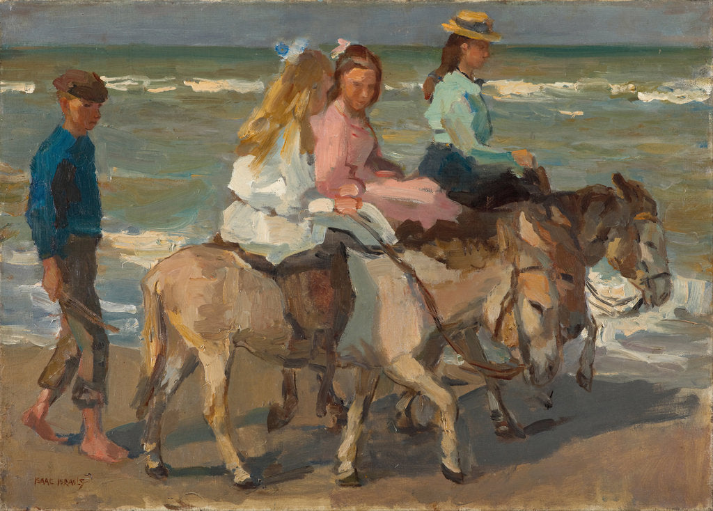 Detail of Donkey riding, 1898-1901 by Isaac Israëls