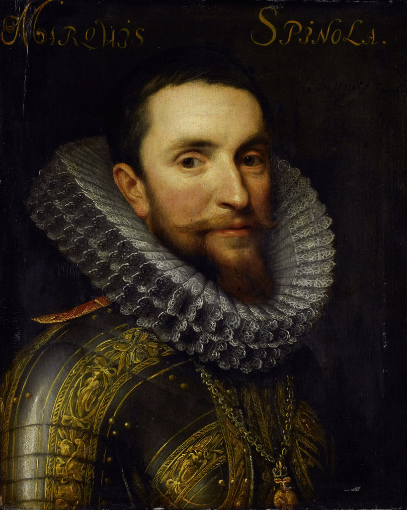 Detail of Portrait of Ambrosio Spinola, 1633 by Michiel Jansz. van Mierevelt