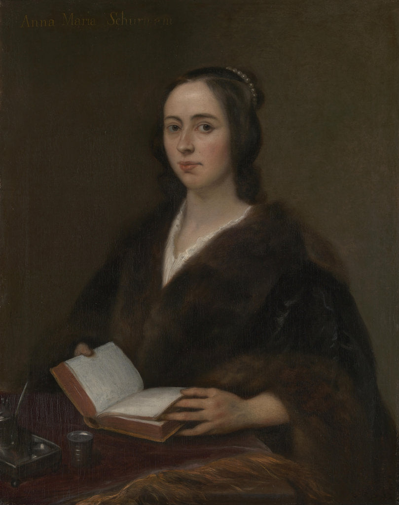 Portrait of Anna Maria van Schurman, 1649 by Jan Lievens