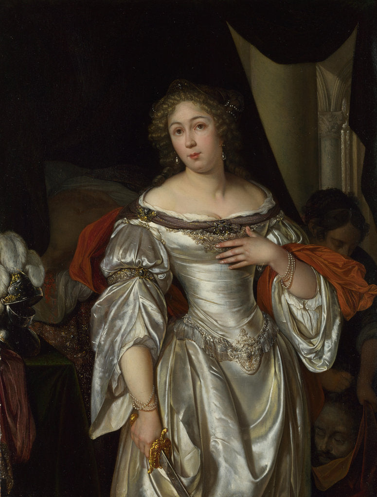 Detail of Judith, ca 1679 by Eglon Hendrik van der Neer