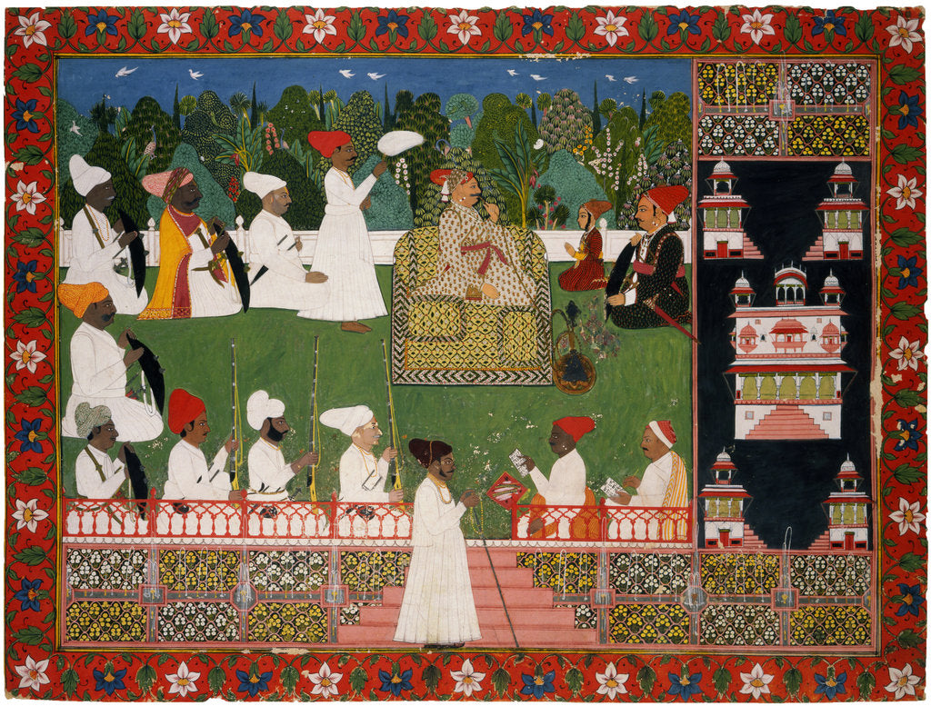 Detail of Ajit Singh (1678?1724), the Maharaja of Jodhpur, Mid of the 18th cen by Indian Art