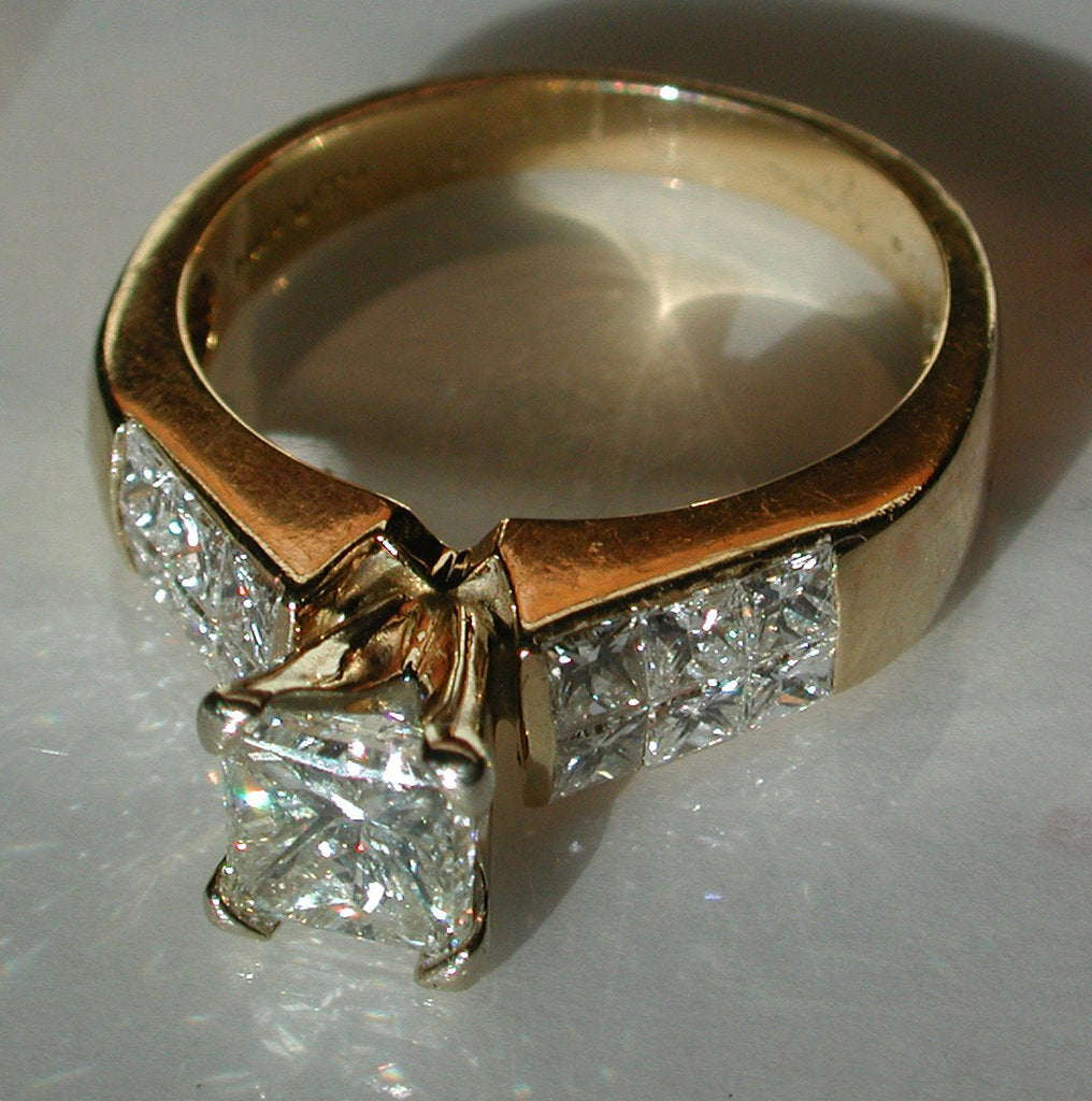 Detail of The diamond ring Marie de Medici by West European Applied Art