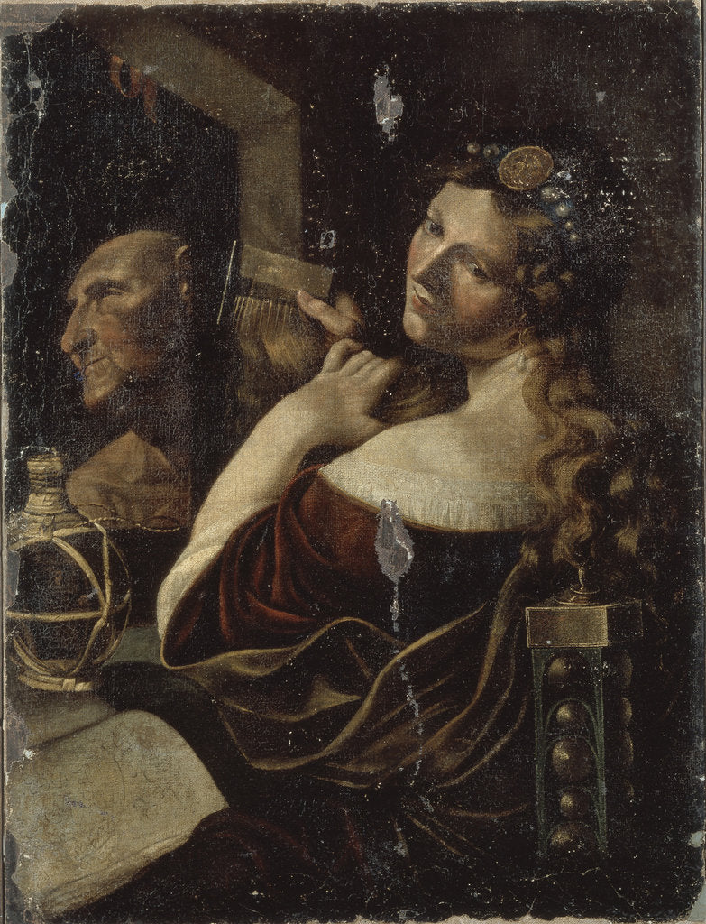 Detail of Vanitas by Pietro Paolini