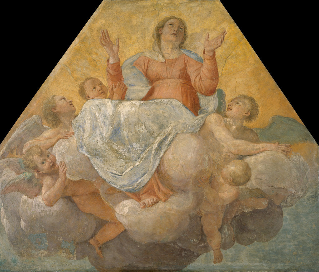 Detail of The Assumption of the Virgin, 1604-1607 by Annibale Carracci
