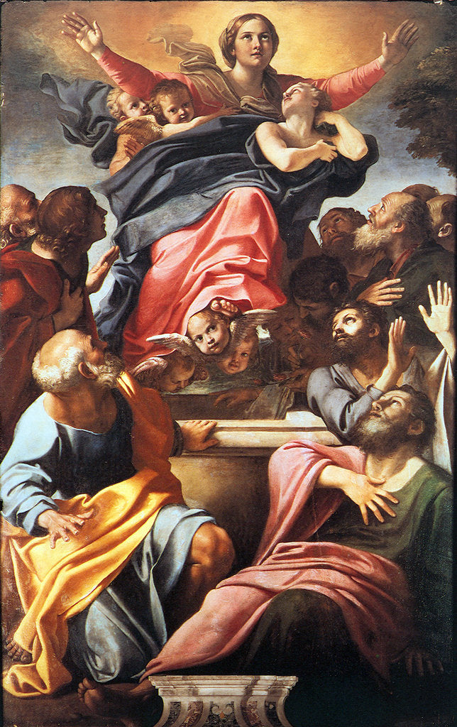 Detail of The Assumption of the Blessed Virgin Mary, 1600-1601 by Annibale Carracci