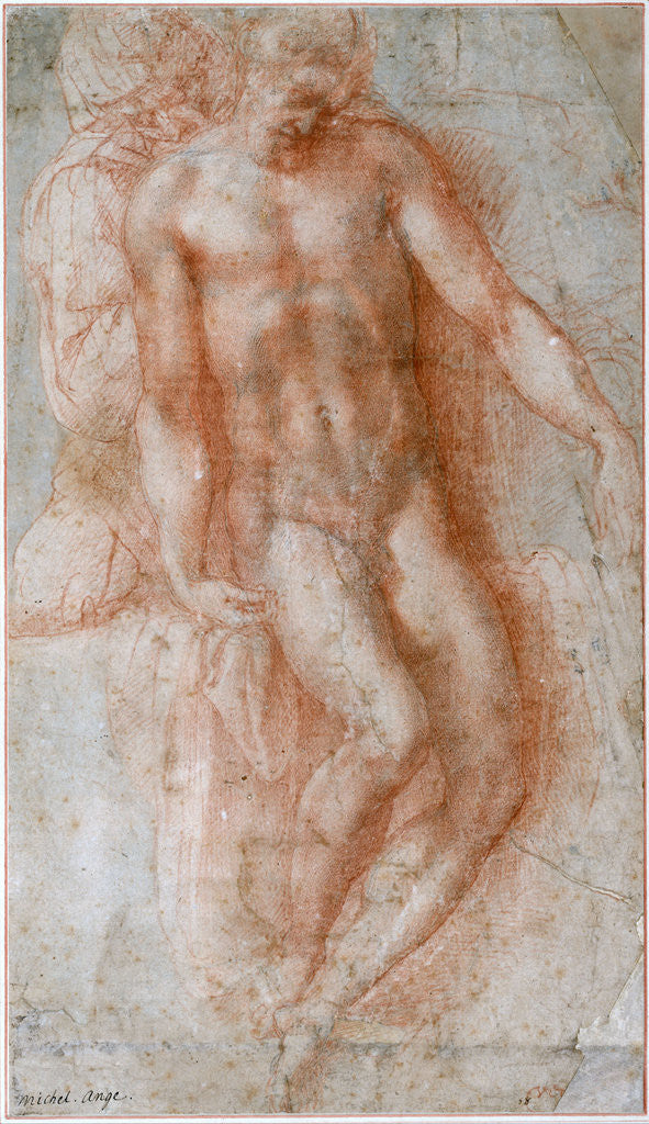 Detail of PietÃ by Michelangelo Buonarroti