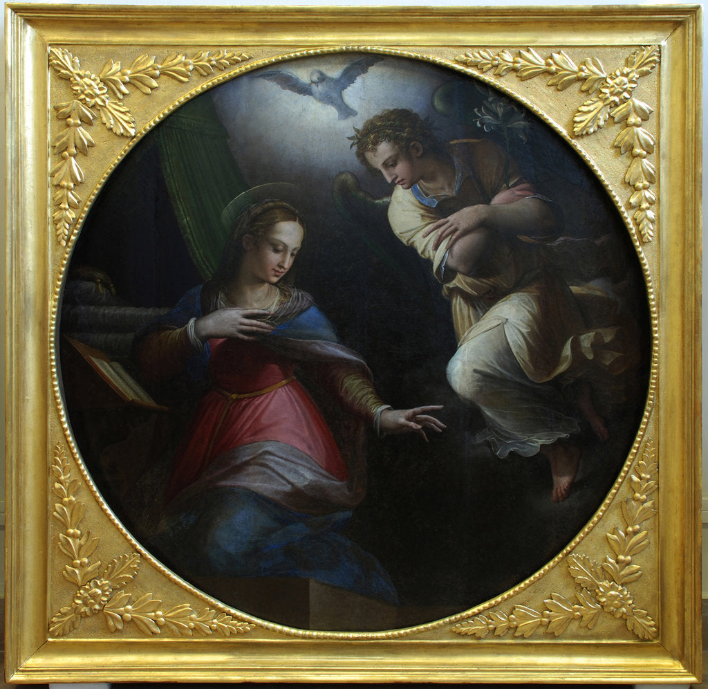 Detail of The Annunciation, 1570-1571 by Giorgio Vasari