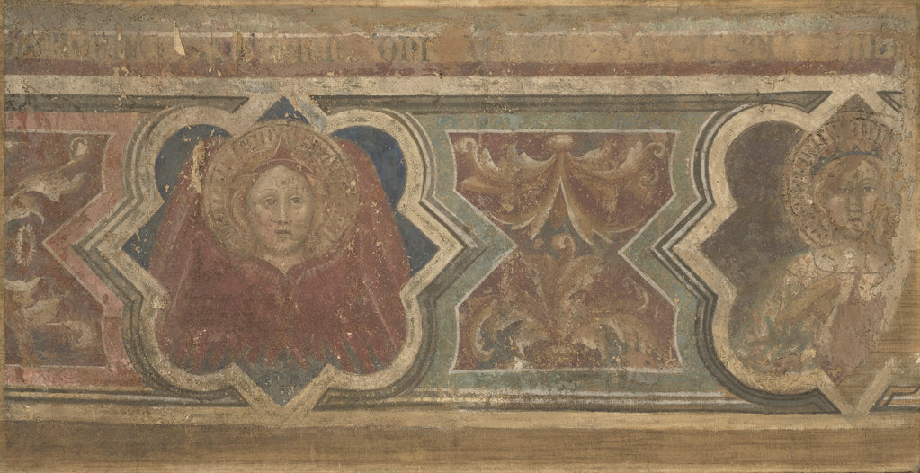 Detail of Decorative Border, ca 1390 by Aretino Spinello
