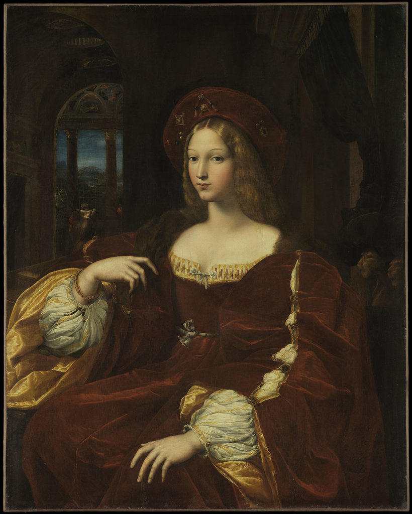 Portrait de Dona Isabel de Requesens, vice-reine de Naples, ca 1518 by Raphael