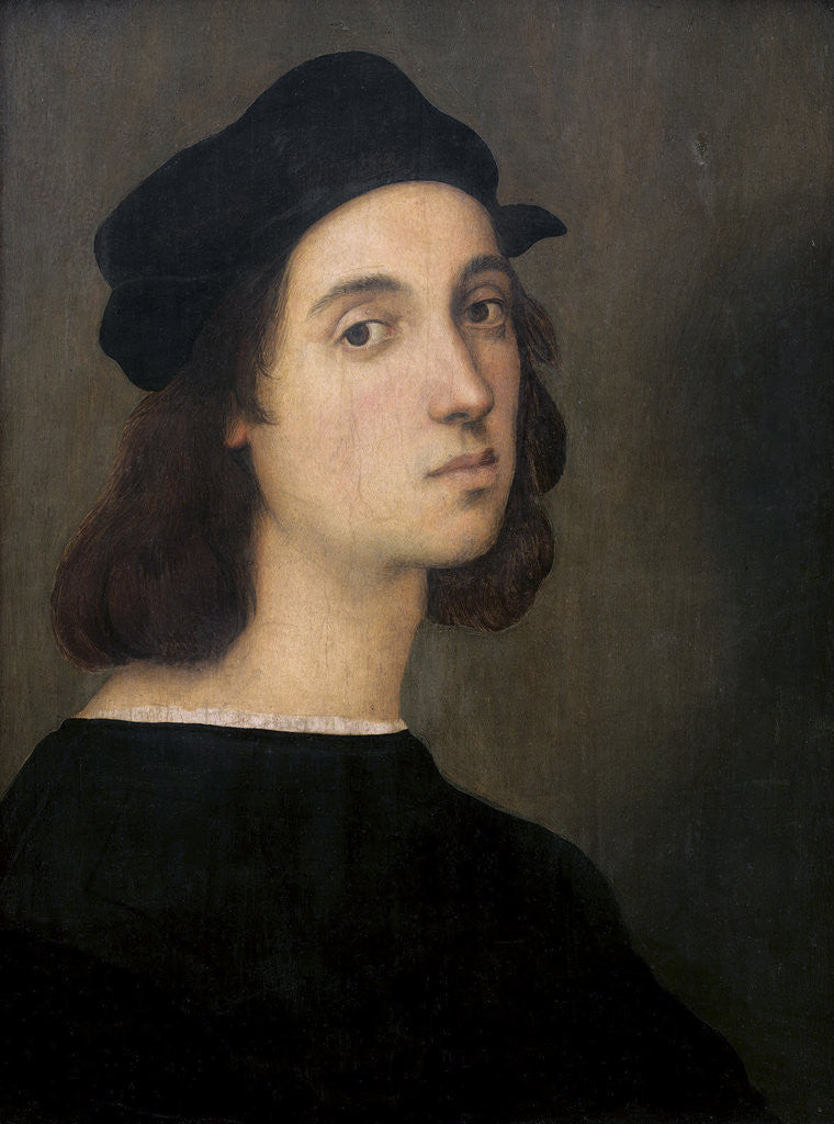 Detail of Self-Portrait by Raphael