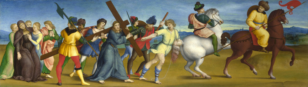 The Procession to Calvary, 1504-1505 by Raphael