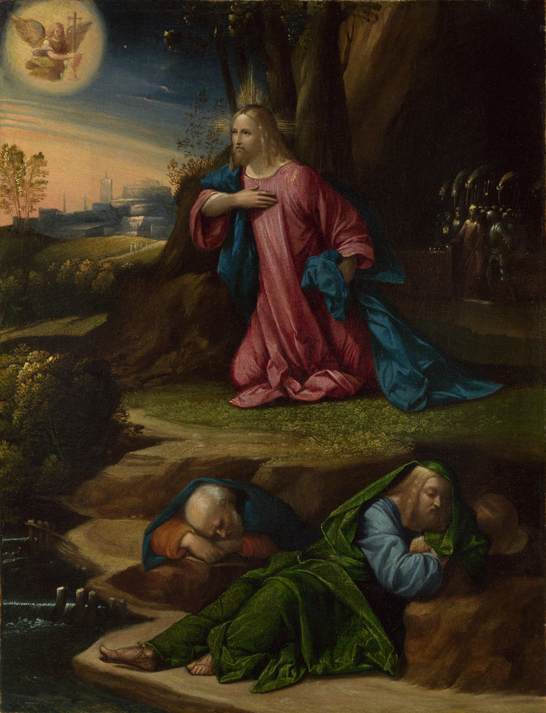 Detail of The Agony in the Garden, Between 1520 and 1539 by Benvenuto Tisi da Garofalo