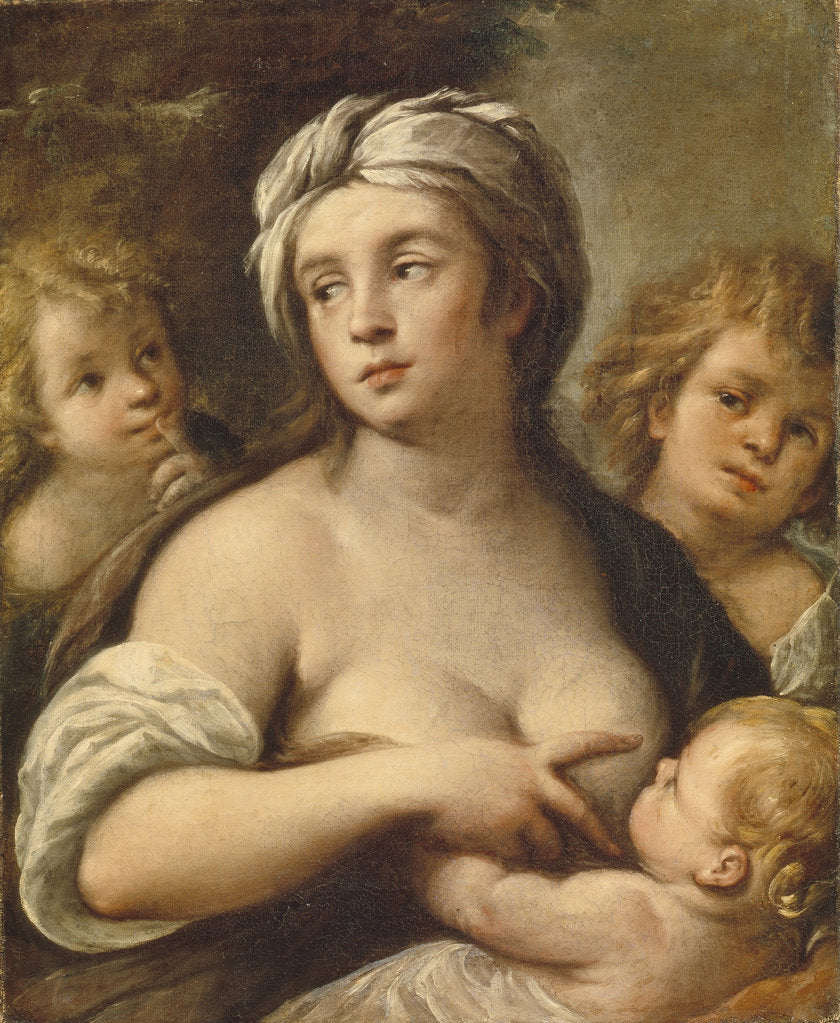 Detail of Allegory of Charity, 1650s by Carlo Francesco Nuvolone