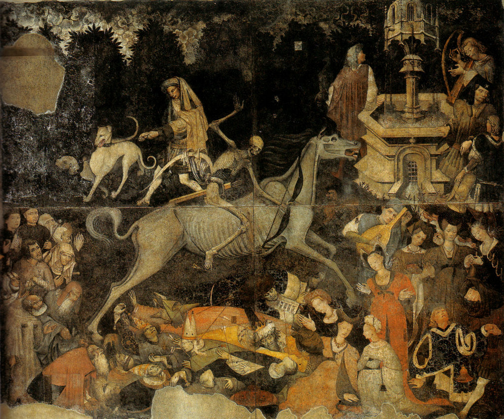 Detail of The Triumph of Death, ca 1445-1447 by Anonymous