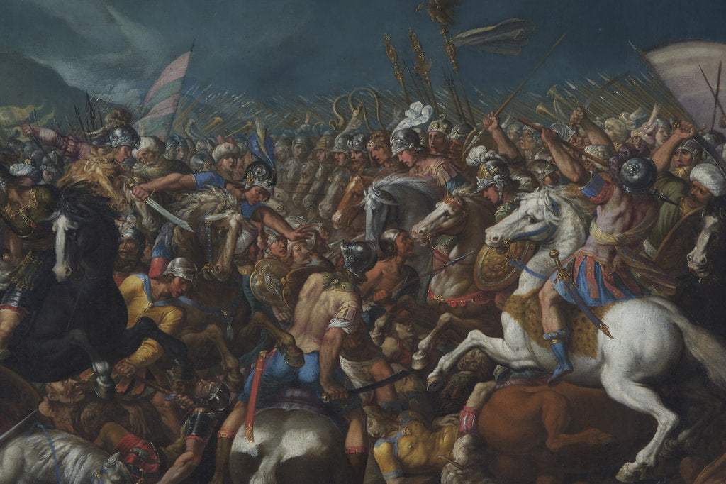 Detail of The Fight between Scipio Africanus and Hannibal, c. 1616-1618 by Bernardino Cesari