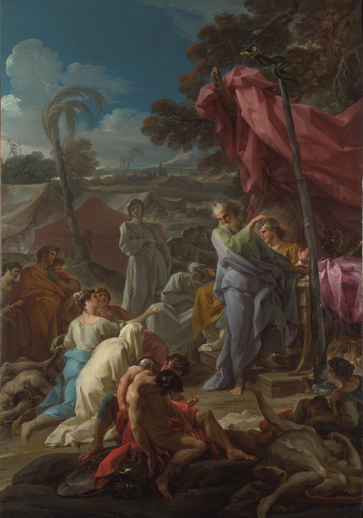 Detail of The Brazen Serpent, 1744 by Corrado Giaquinto