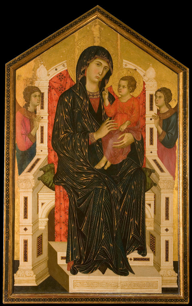 Detail of Maestà, Second half of 13th century by Master of Badia a Isola