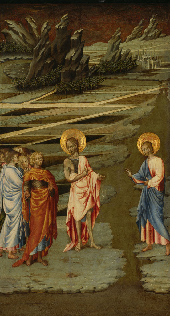 Detail of Ecce Agnus Dei, 1455-1460 by Giovanni di Paolo