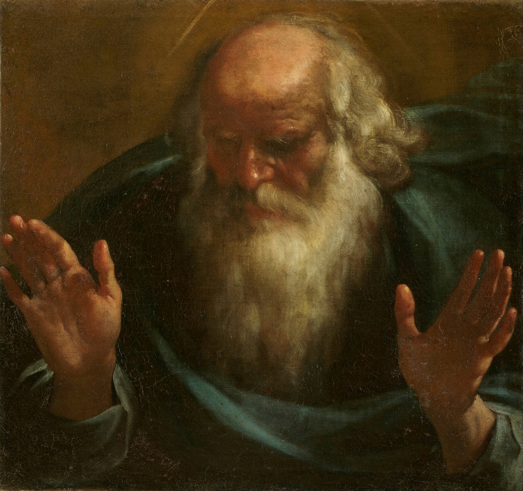 Detail of God the Father, Early 17th cen by Rutilio Manetti